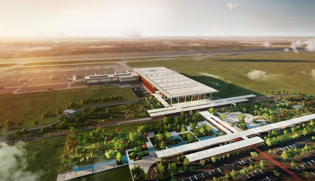 Steel, Glass And Ambition: Noida Airport Preps For 1st Commercial Flight Noida International Airport was officially inaugurated on March 28.