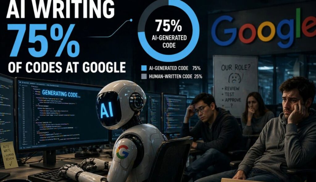 Google says 75 percent of code is now generated by AI, reveals what human engineers do