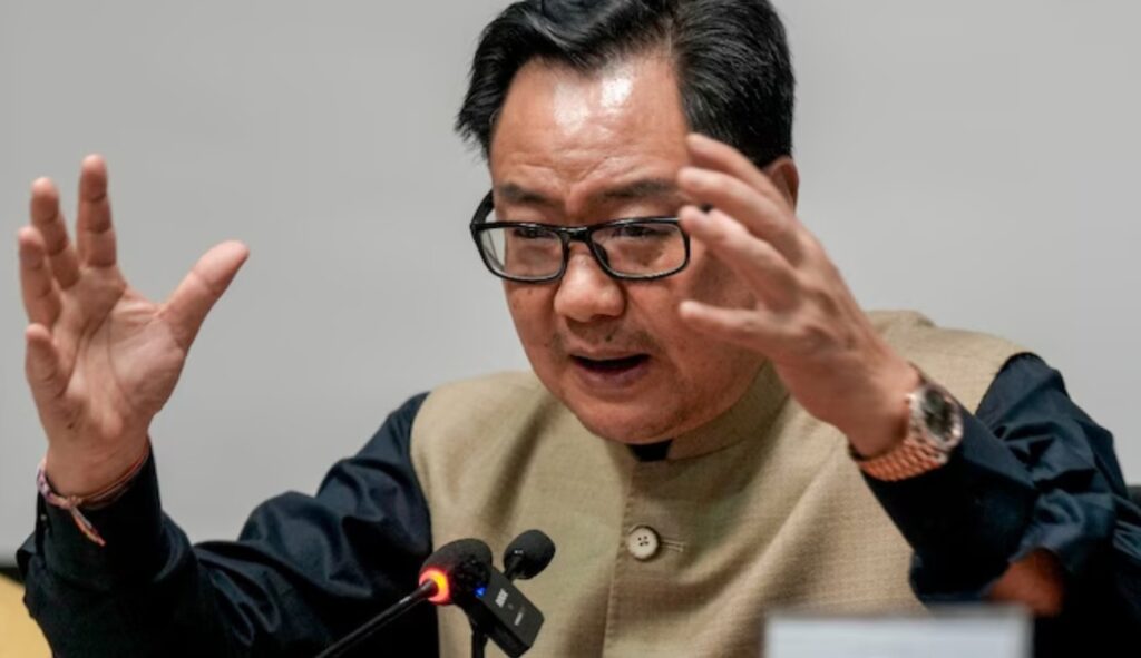 Anti-women Congress will face their wrath: Kiren Rijiju after women's bill rejected
