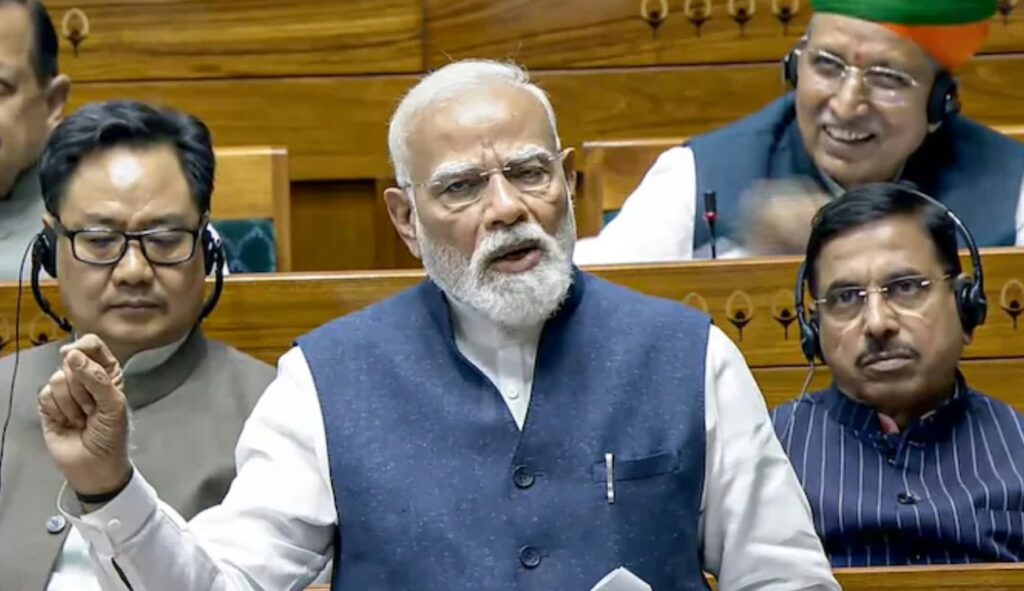 PM Modi will address the nation at 8.30 pm, a day after women's quota bill defeat