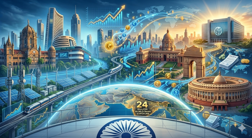 India Becomes World Bank’s Largest Borrower with $24 Billion Exposure in the World Top Headline: India Becomes World Bank’s Largest Borrower