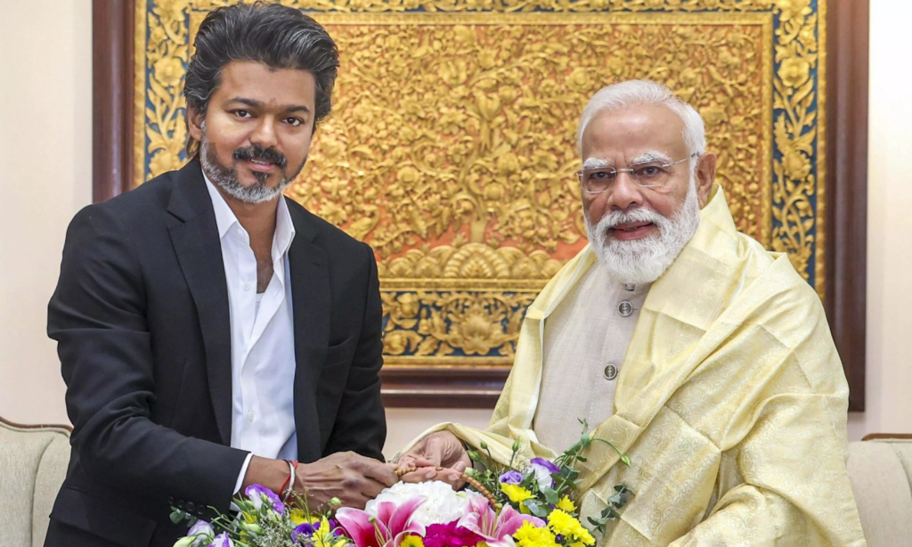 Vijay’s 20-Minute Meeting With PM Modi
