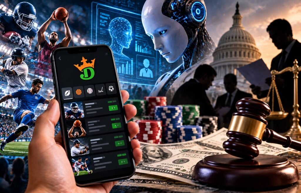 DraftKings Scrutinized For AI Gambling Tactics