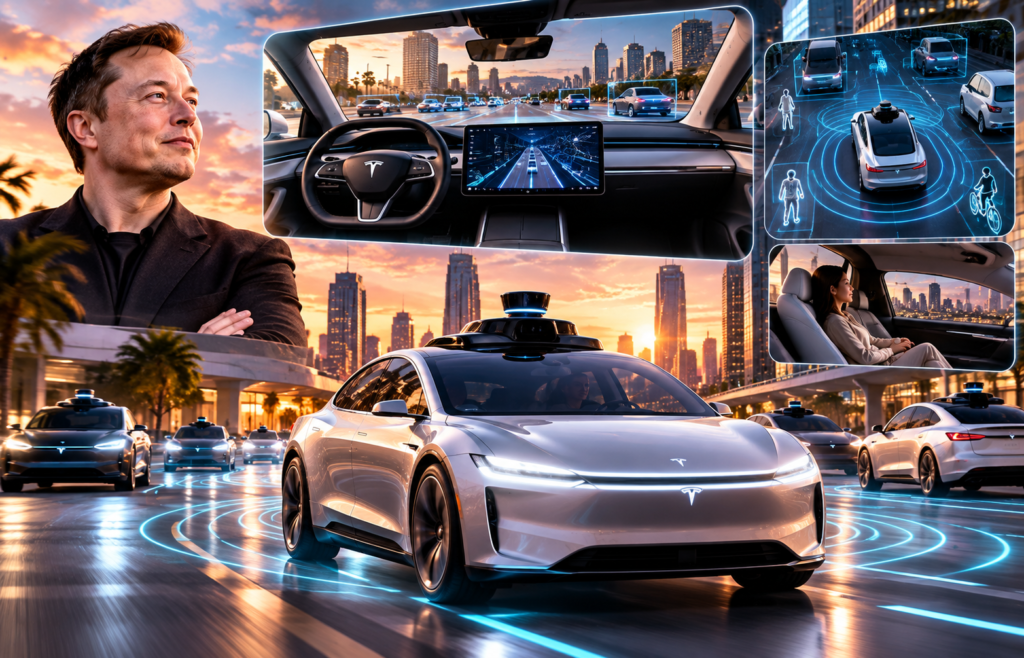 Tesla Robotaxi 2026: Elon Musk’s Fully Self-Driving Revolution Has Arrived – Here’s How It Works