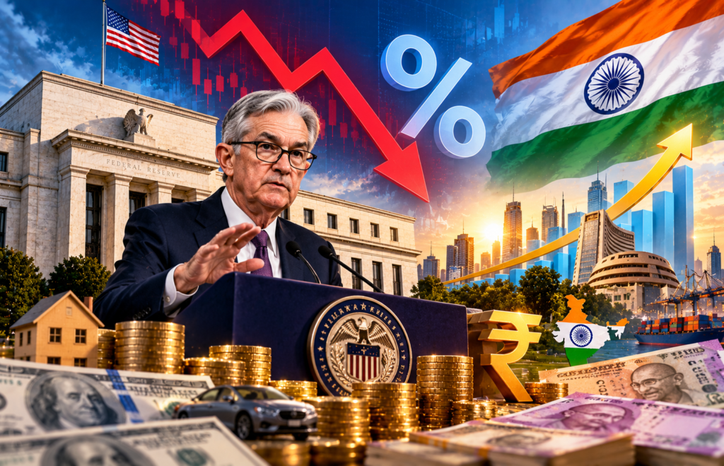 US Federal Reserve Rate Cut 2026: What Lower Interest Rates Mean for Your Money and India’s Economy