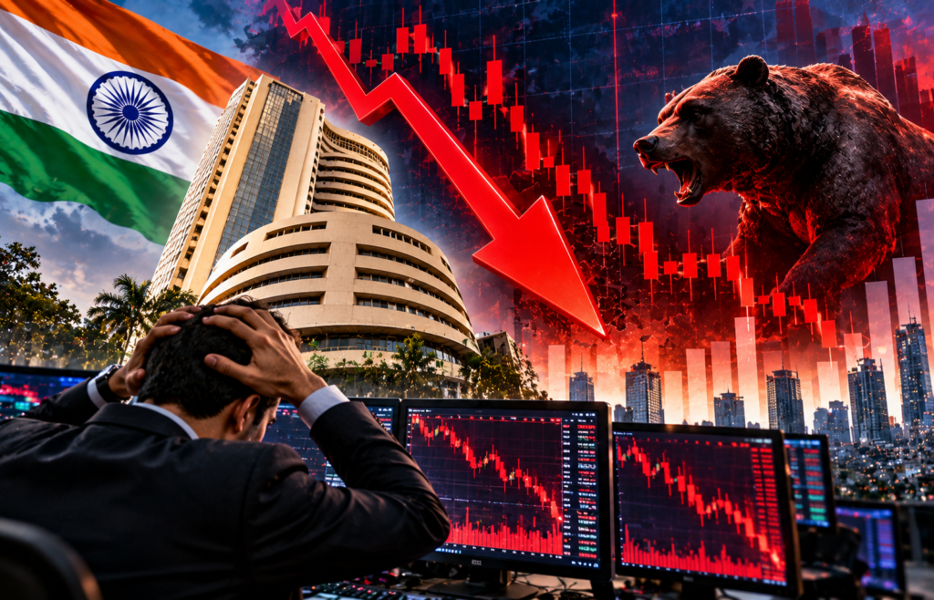 Sensex Crashes 2000 Points: Top 5 Reasons Behind India’s Stock Market Fall