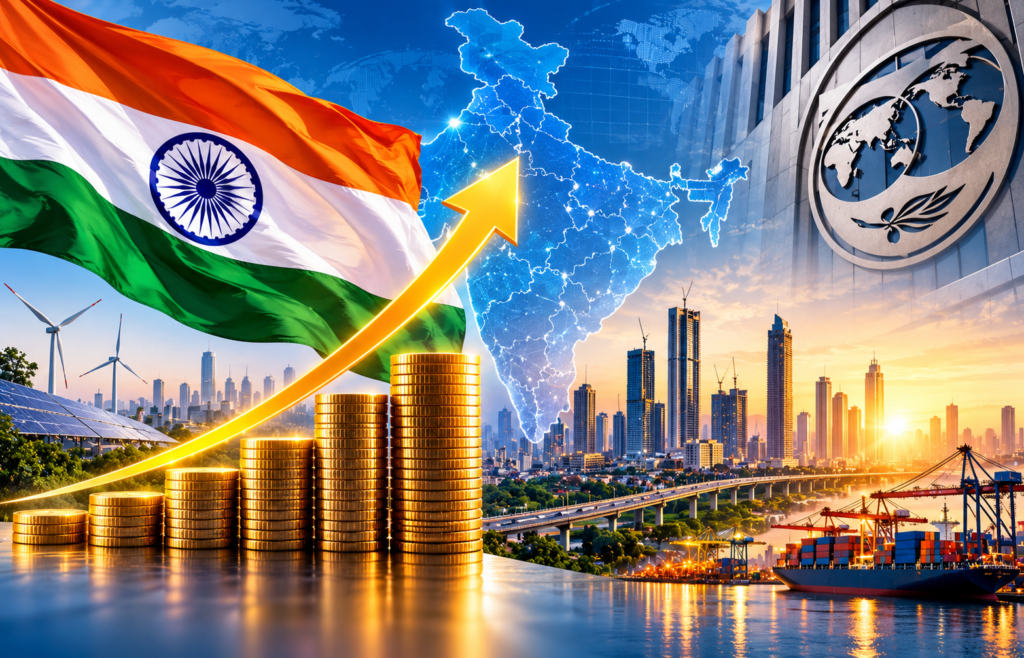 India GDP Growth 2026-27: IMF Upgrades India Forecast to 7.9%
